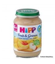 Hipp Organic Fruit Mix Apple Banana and Cookies from 4 months 190g